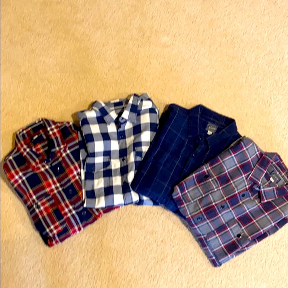 J.CREW men’s flannels